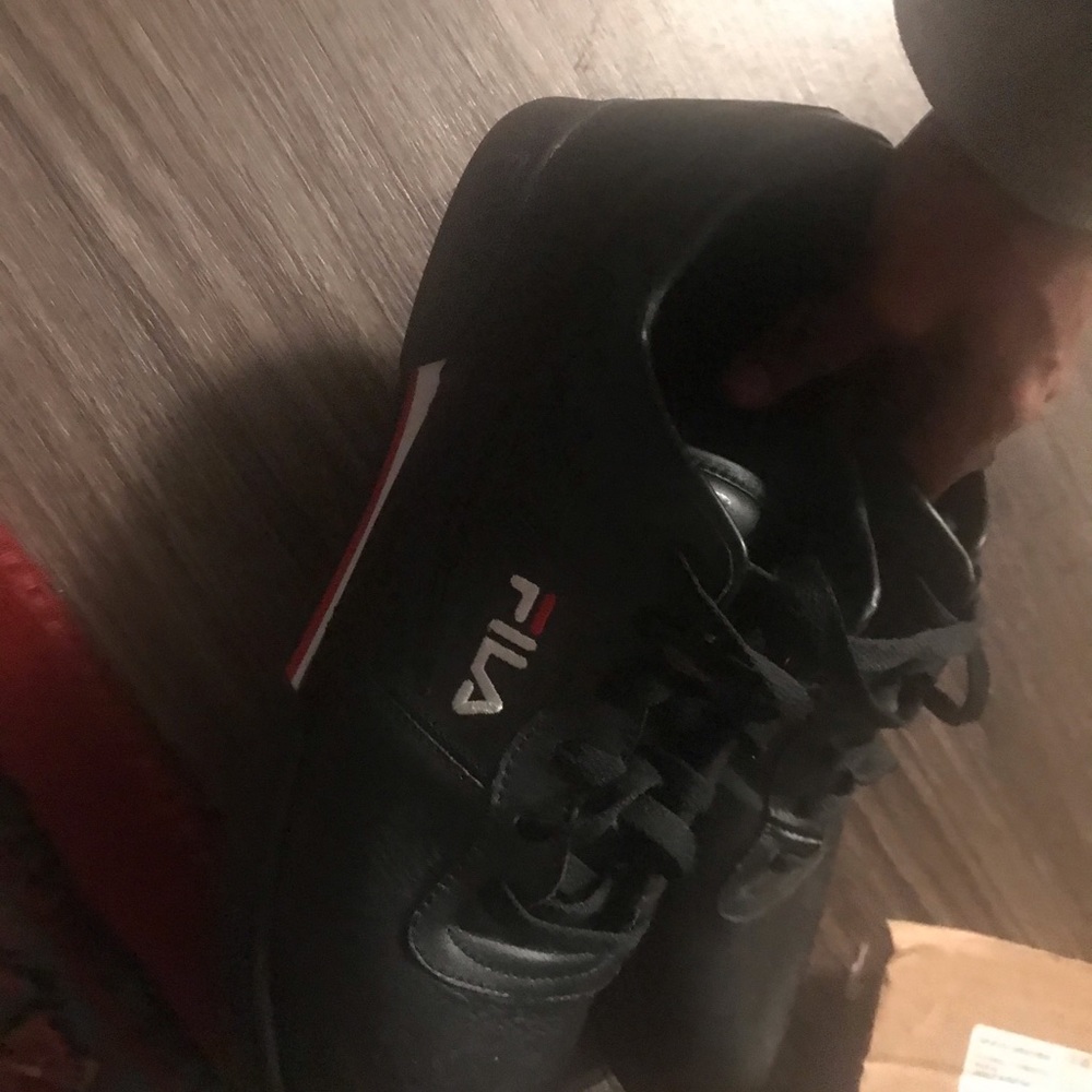 New black sneakers